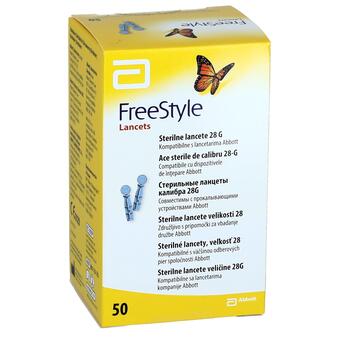 Lancety Freestyle Exatec, 50 ks