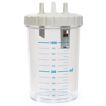 Fľaša k chirurgickým odsávačkám