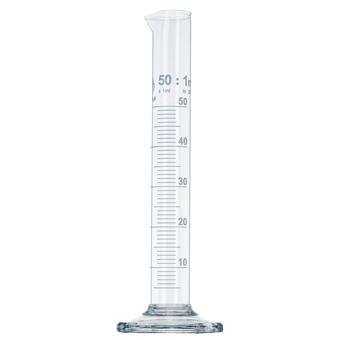 Sklenený odmerný valec, 50 ml