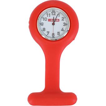 Silikónové hodinky, červené