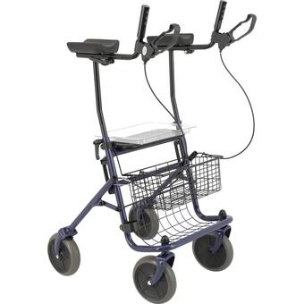 Pojazdné chodítko s predĺženými lakťovými opierkami