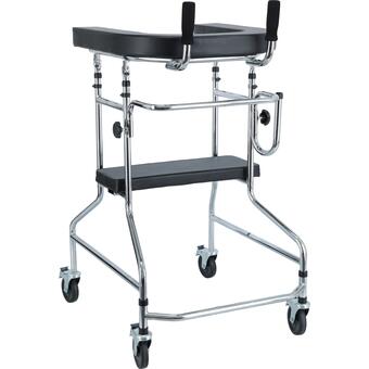 Pojazdné chodítko s opornou plochou a sedadlom