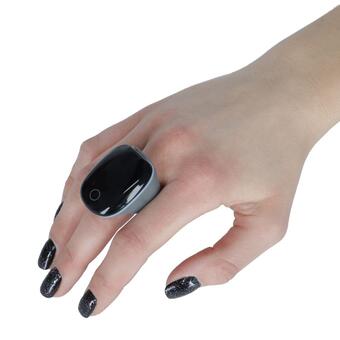 Prsteňový SMART oxymeter 3v1