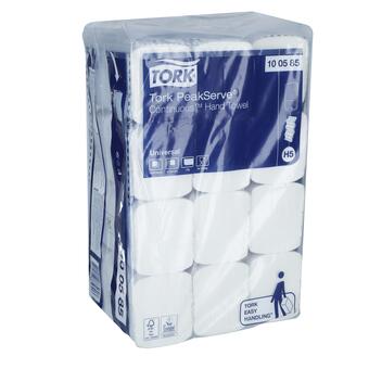 Nadväzujúce papierové utierky Tork PeakServe (H5), 4920 ks
