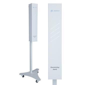 Germicídny žiarič UNIZDRAV uzavretý mobilný – biele vyhotovenie