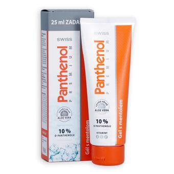 Swiss Panthenol premium gél s mentolom, 100 + 25 ml