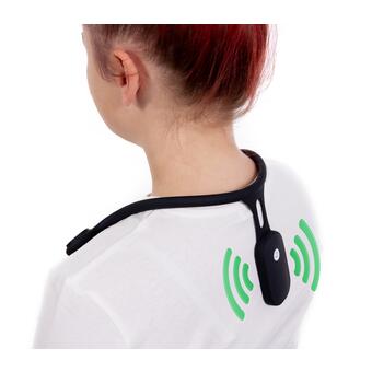 Inteligentný vibračný korektor pre správne držanie tela