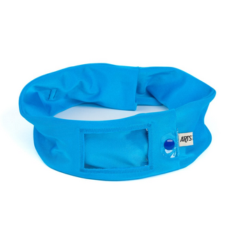 Dia pás na inzulínovú pumpu s okienkom, modrý