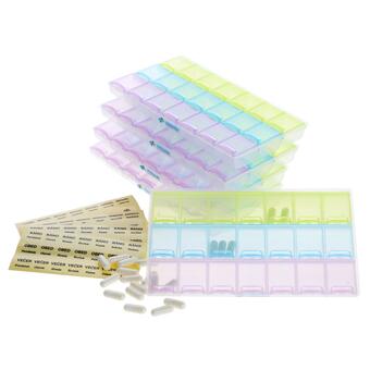 Dávkovač liekov UNIZDRAV - týždenný