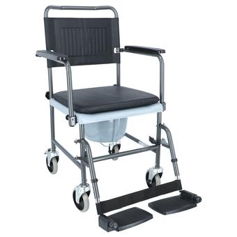 Toaletné kreslo pojazdné - BEZ PÔVODNÉHO OBALU