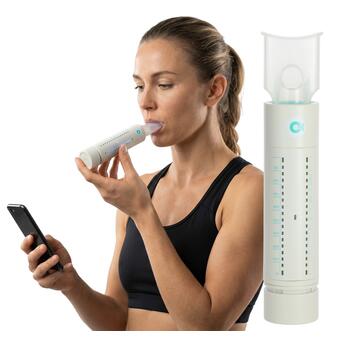 Bluetooth trenažér pľúc OPUMP