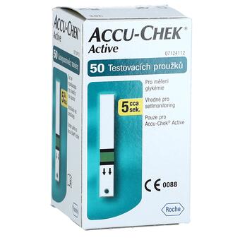 Testovacie prúžky  Accu-Chek Active, 50 ks