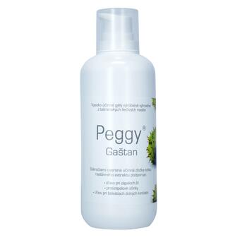 Masážny gél PEGGY Gaštan s dávkovačom, 500 g