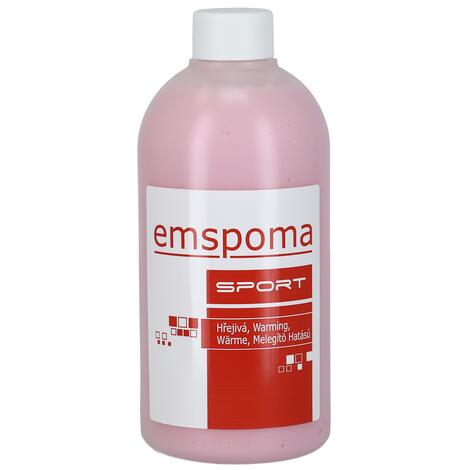 Masážny gél EMSPOMA hrejivý 1000 ml