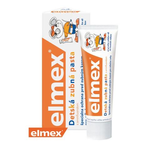 Detská zubná pasta – ELMEX 0 – 6 rokov (50 ml)