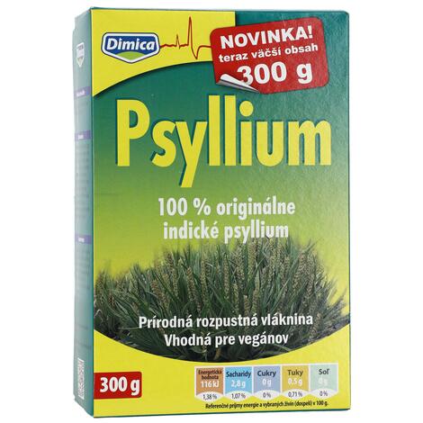 Dimica Psyllium 100 %  originálne indické psyllium 300g