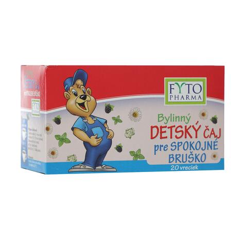 Fytopharma Detský bylinný čaj pre spokojné bruško, 20x 1 g