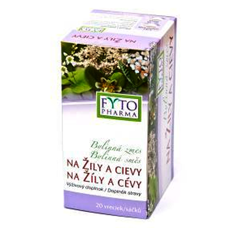 Fytopharma Bylinný čaj na žily a cievy, 20x 1,25 g