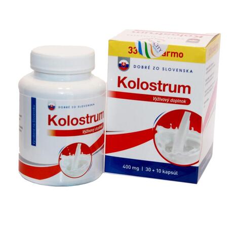 Kolostrum 400 mg 30 + 10 kps