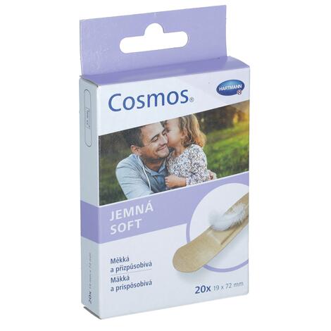 Cosmos Soft jemná náplasť na rany, 20 ks