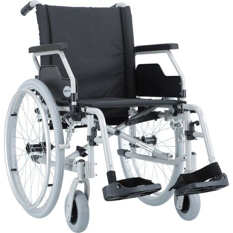 Invalidný vozík odľahčený s nastaviteľným ťažiskom