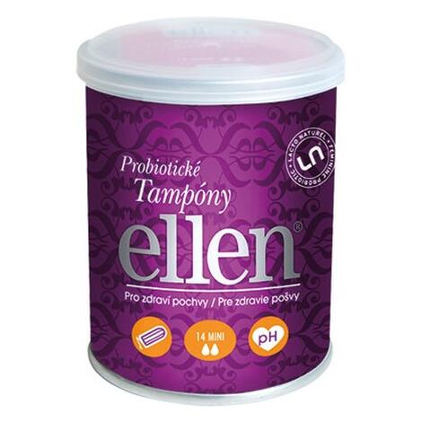 Probiotické tampóny ELLEN Mini 14 ks