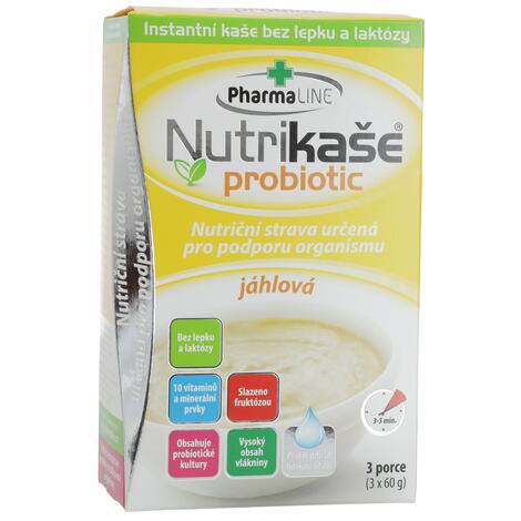 PharmaLINE Nutrikaša probiotic pšenová 3x 60 g