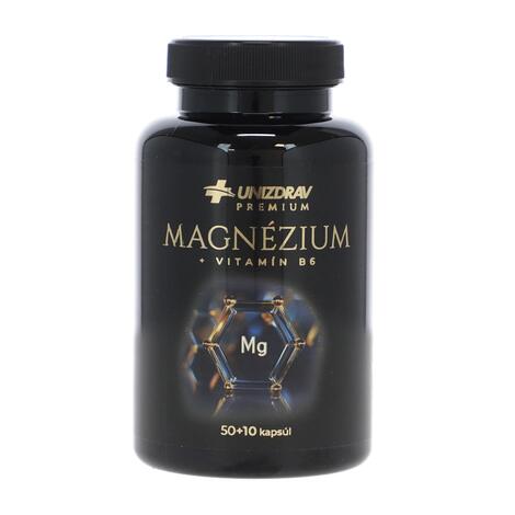 Magnézium + vitamín B6 UNIZDRAV, 50 + 10 kapsúl zdarma
