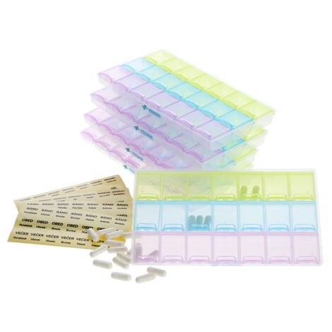 Dávkovač liekov UNIZDRAV - týždenný