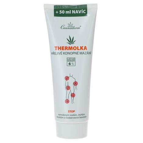 Cannaderm Thermolka hrejivé konopné mazanie, 250 ml