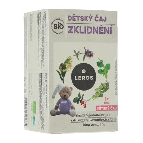 Leros BIO Detský čaj na upokojenie, 20x 1,8 g