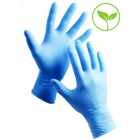 Nitrilové rukavice biologicky rozložiteľné, 100ks