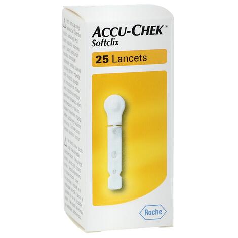 Lancety  Accu-Chek Softclix, 25 ks