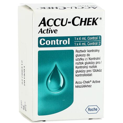 Kontrolný roztok Accu-Chek Active Control, 2 x 4 ml