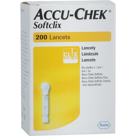 Lancety - Accu-Chek Softclix (200 ks)