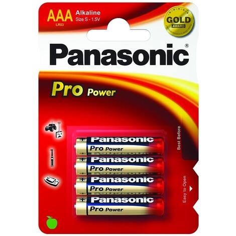 Batéria Panasonic Pro Power AAA 4ks