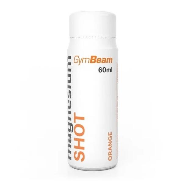 Magnéziový shot pomaranč GymBeam, 60 ml