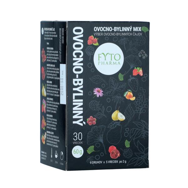 Fytopharma Ovocno-bylinný mix 6 x 5 vreciek, 30x 2 g