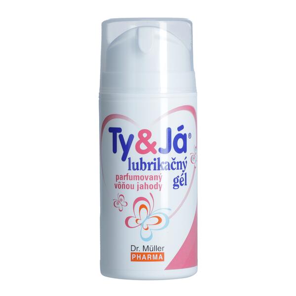 Ty&Já lubrikačný gél s vôňou jahody, 100 ml