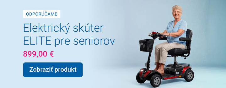 Elektrický skúter ELITE pre seniorov
