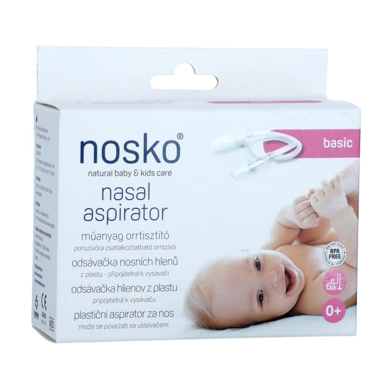 Odsávačka hlienov z plastu Nosko nasal aspirator basic