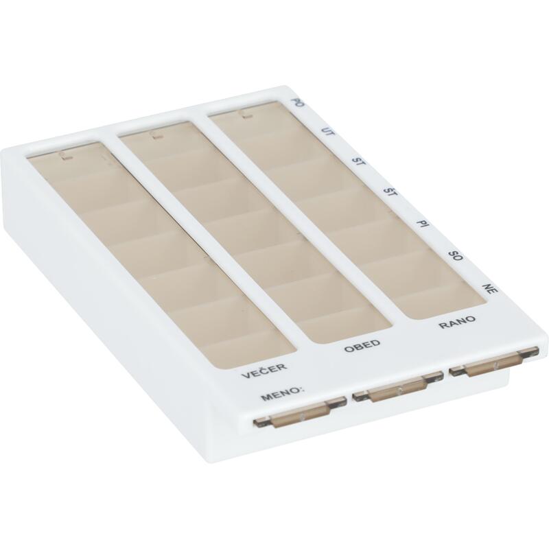 Dávkovač liekov – týždenný, T02