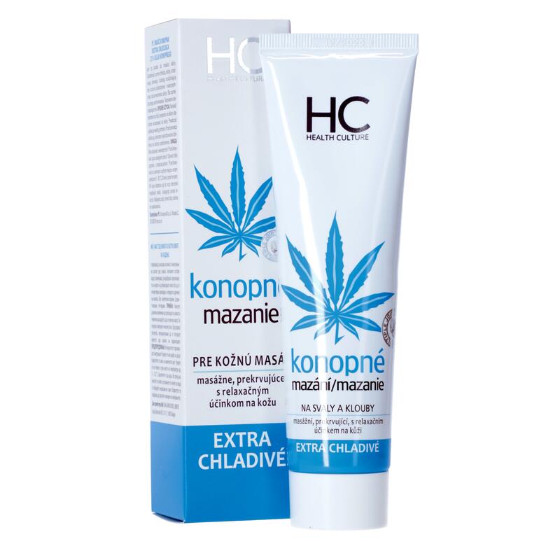 Konopné mazanie chladivé, 100 ml