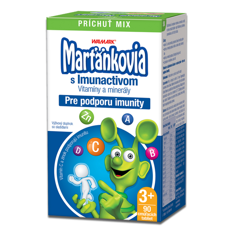 Walmark Marťankovia s Imunactivom, 90 tabliet