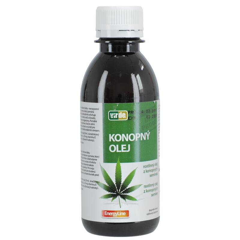 Virde Konopný olej, 200 ml