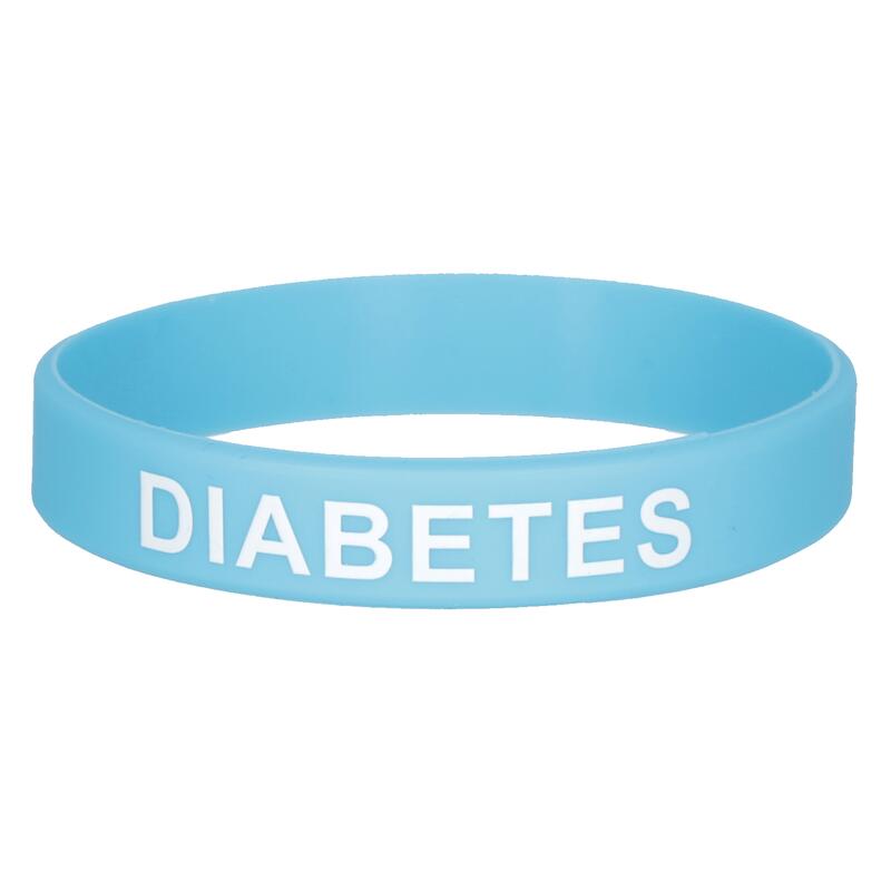 Silikónový náramok záchrany – Cukrovka/diabetes