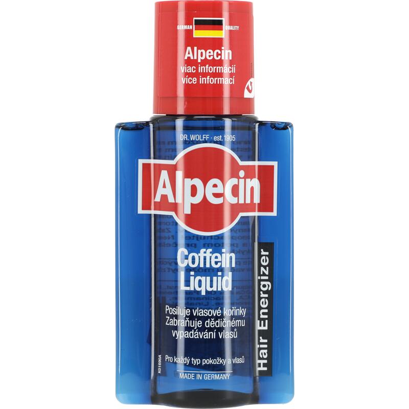 Alpecin - Kofeínové tonikum LIQUID proti vypadávaniu vlasov, 200 ml