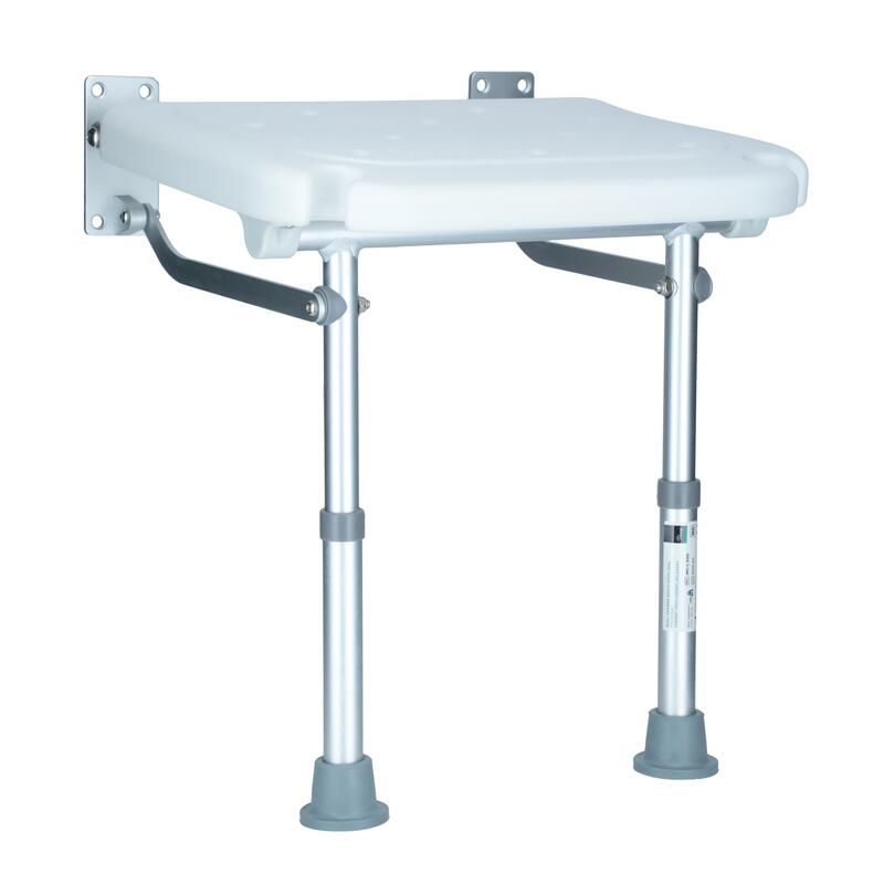 Nástenná sklopná sedačka s nožkami