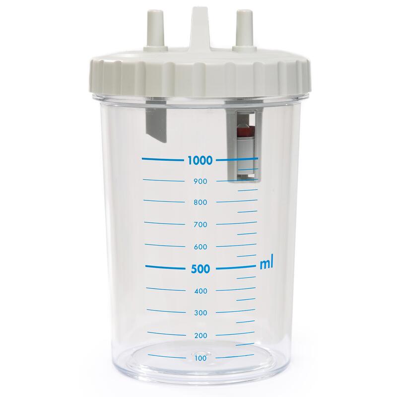 Fľaša k chirurgickým odsávačkám