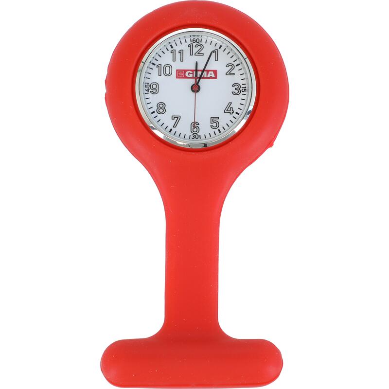 Silikónové hodinky, červené